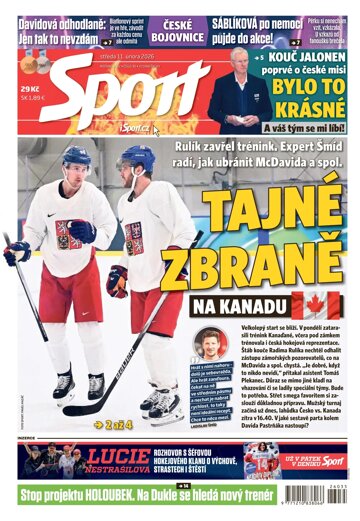 Obálka e-magazínu Sport 11.2.2026