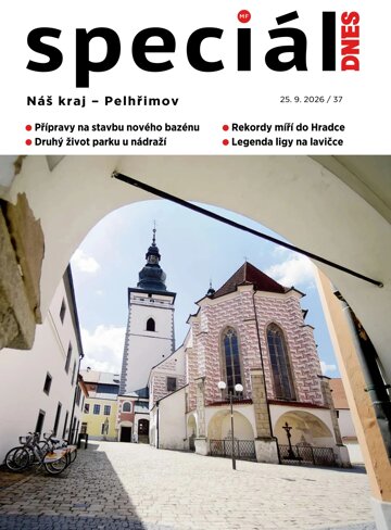 Obálka e-magazínu Magazín DNES SPECIÁL Vysočina - 25.9.2026
