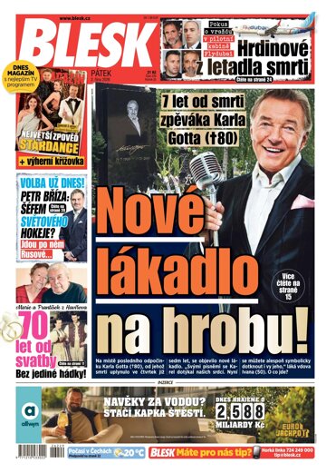 Obálka e-magazínu Blesk 2.10.2026