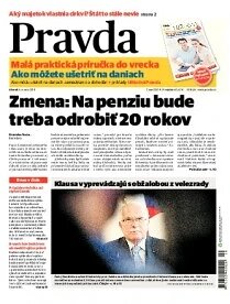 Obálka e-magazínu Pravda 5. 3. 2013