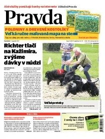 Obálka e-magazínu Pravda 12. 8. 2013