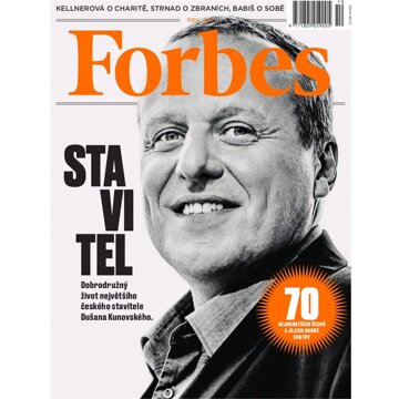 Obálka audioknihy Forbes říjen 2017