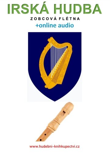 Obálka knihy Irská hudba - Zobcová flétna (+audio)