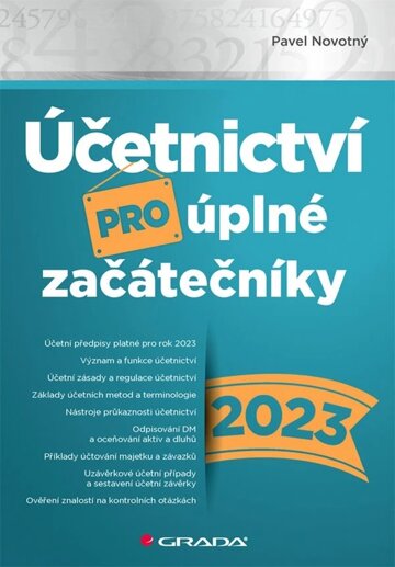 Obálka knihy Účetnictví pro úplné začátečníky 2023