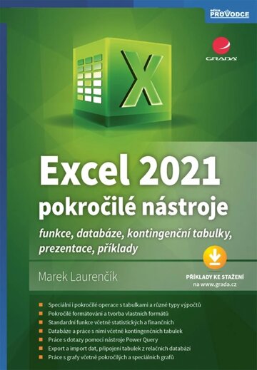 Obálka knihy Excel 2021 - pokročilé nástroje