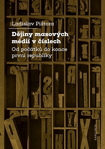 Obálka knihy Dějiny masových médií v číslech