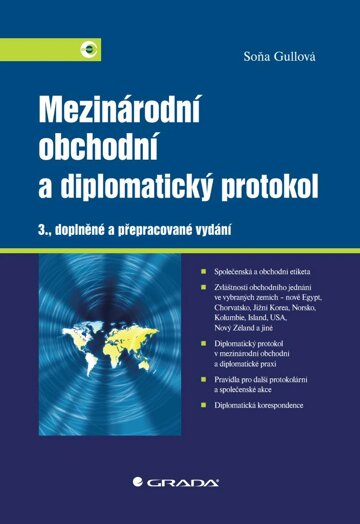 Obálka knihy Mezinárodní obchodní a diplomatický protokol
