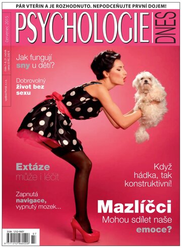 Obálka e-magazínu Psychologie dnes 7-8/2015