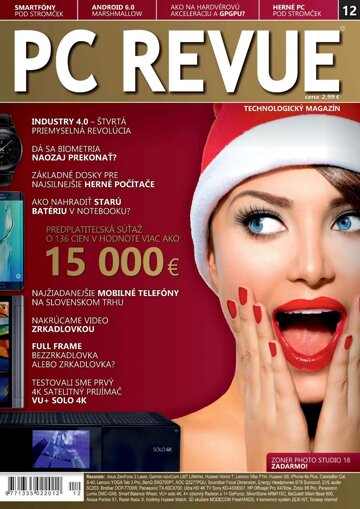 Obálka e-magazínu PC REVUE 12/2015