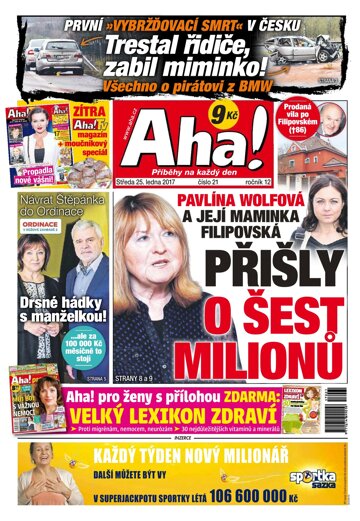 Obálka e-magazínu AHA! 25.1.2017