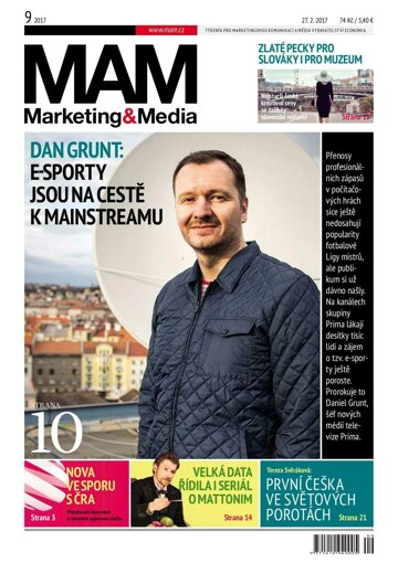 Obálka e-magazínu Marketing & Media 9 - 27.2.2017