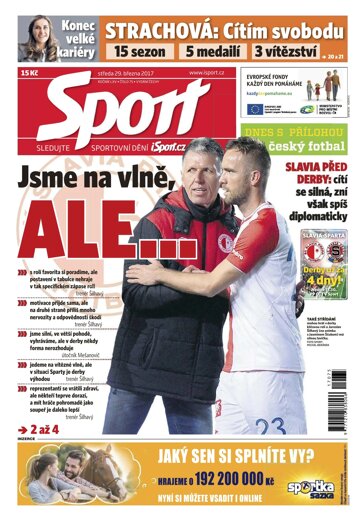 Obálka e-magazínu Sport 29.3.2017