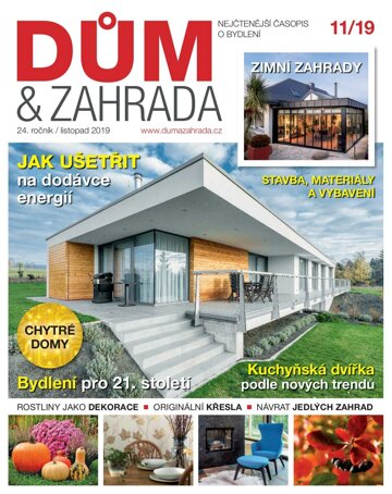 Obálka e-magazínu Dům a zahrada 11/2019