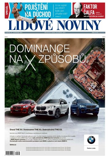 Obálka e-magazínu Lidové noviny 14.11.2019