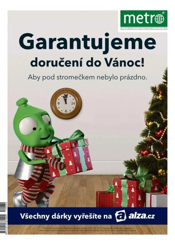 Obálka e-magazínu deník METRO 12.12.2019