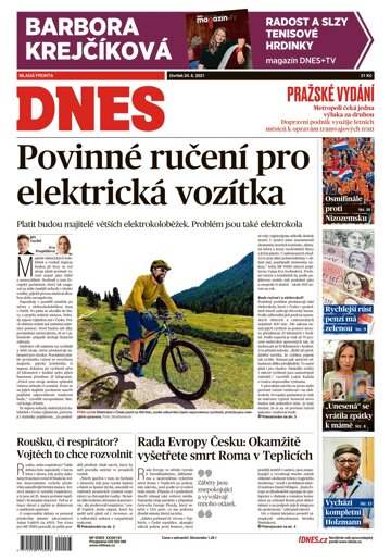 Obálka e-magazínu MF Dnes 24.6.2021