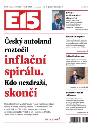 Obálka e-magazínu E15 16.11.2021