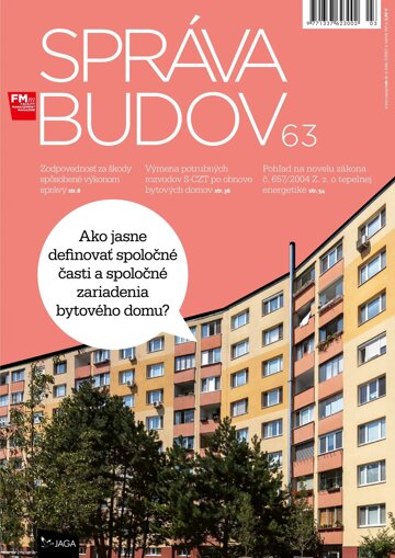 Obálka e-magazínu Správa budov 3/2022