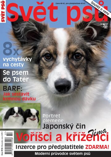 Obálka e-magazínu Svět psů 7/2017