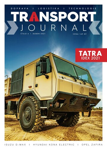Obálka e-magazínu TRANSPORT Journal 4/2021