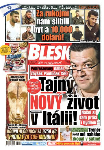 Obálka e-magazínu Blesk 26.10.2023