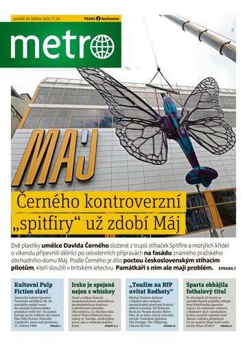 Obálka e-magazínu deník METRO 20.5.2024