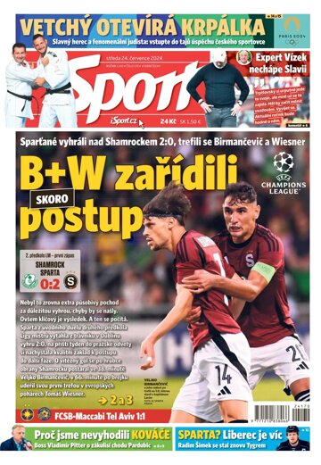 Obálka e-magazínu Sport 24.7.2024