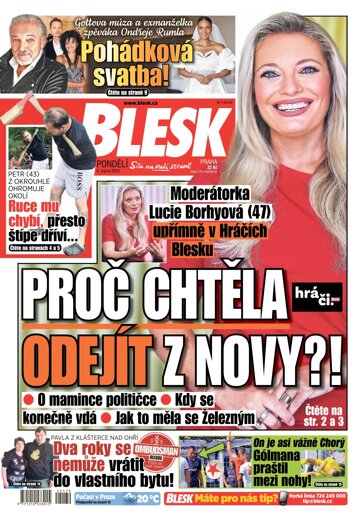 Obálka e-magazínu Blesk 4.8.2025