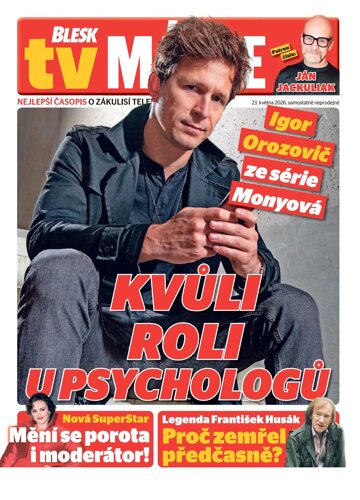Obálka e-magazínu Blesk Tv manie 23.5.2026