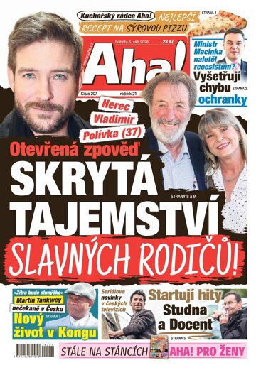 Obálka e-magazínu AHA! 5.9.2026
