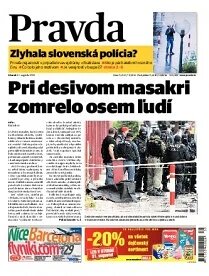 Obálka e-magazínu Pravda 31.8.2010