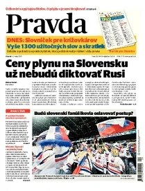 Obálka e-magazínu Pravda 14. 5. 2013
