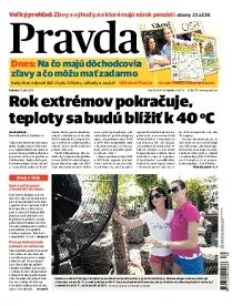 Obálka e-magazínu Pravda 27. 7. 2013