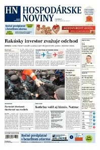 Obálka e-magazínu Hospodárske noviny 27.11.2013