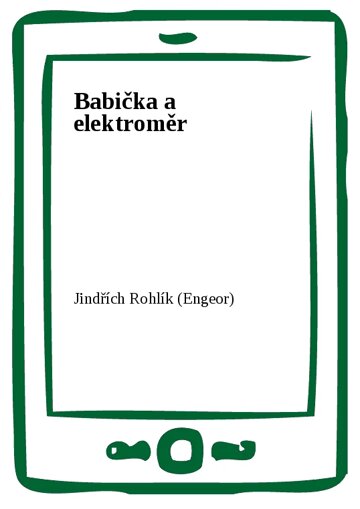 Obálka knihy Babička a elektroměr