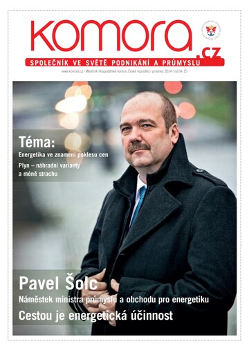 Obálka e-magazínu Komora.cz 12/2014