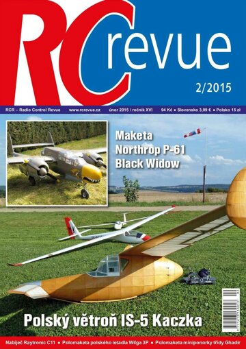 Obálka e-magazínu RC revue 2/15