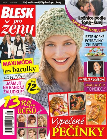 Obálka e-magazínu Blesk pro ženy 2.2.2015