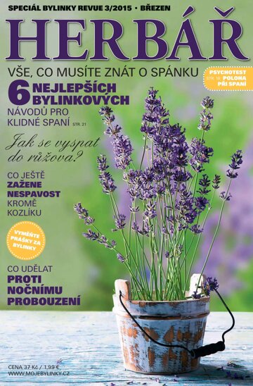 Obálka e-magazínu Herbář 3/15 spánek