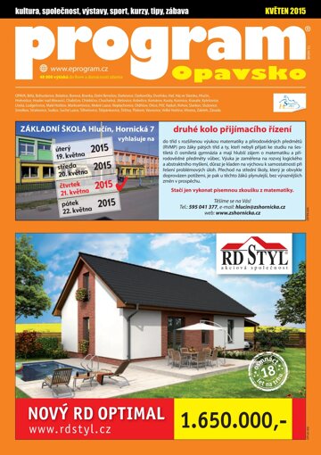 Obálka e-magazínu Program OP 5-2015