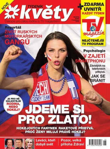 Obálka e-magazínu Týdeník Květy 18/2015