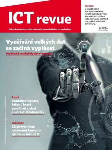 Obálka e-magazínu Ekonom 37 - 15.06.2016 - příloha ICT Revue