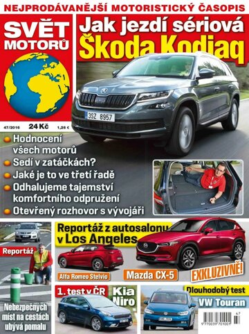 Obálka e-magazínu Svět motorů 21.11.2016