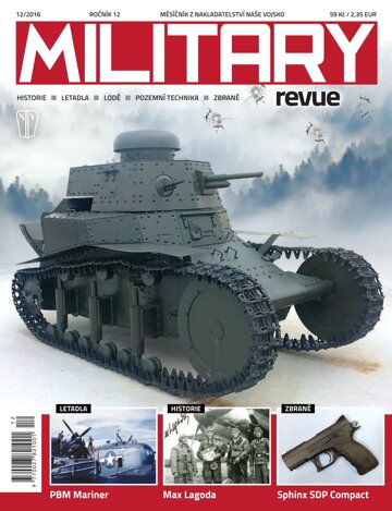 Obálka e-magazínu Military revue 12/2016
