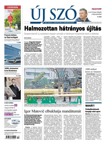 Obálka e-magazínu Új Szó 7.3.2017
