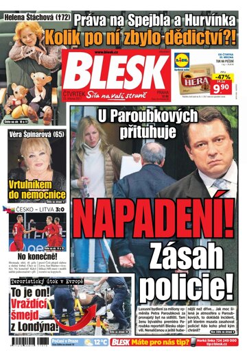 Obálka e-magazínu Blesk 23.3.2017