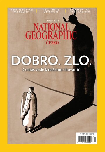 Obálka e-magazínu National Geographic 1/2018