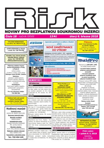 Obálka e-magazínu Risk 18/2018