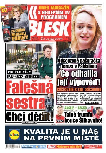 Obálka e-magazínu Blesk 22.3.2019