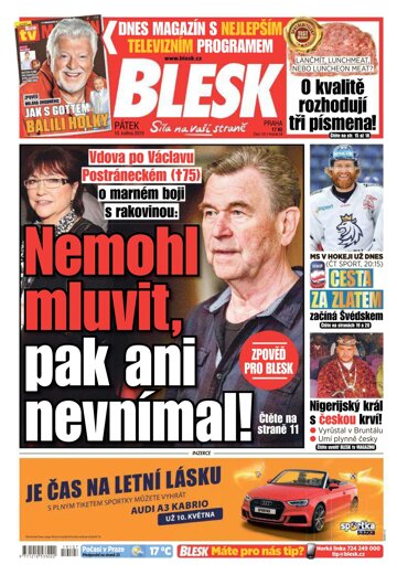 Obálka e-magazínu Blesk 10.5.2019